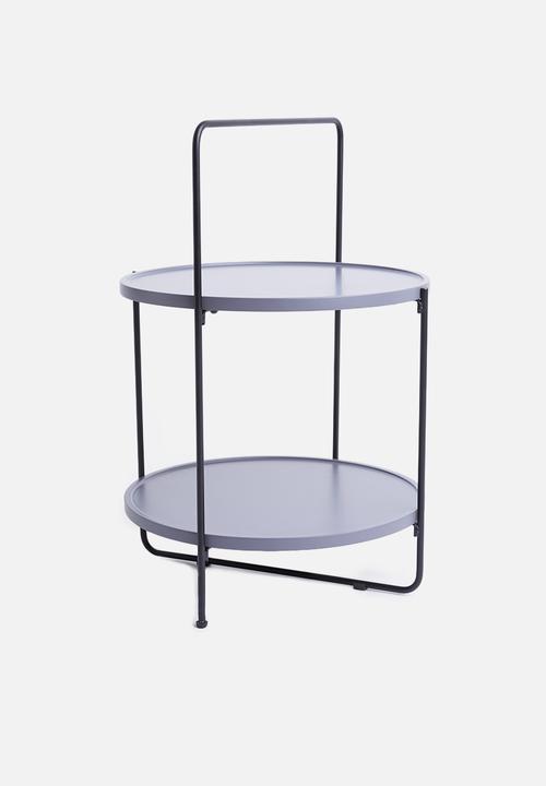 Sixth Floor - Shelf side table - grey