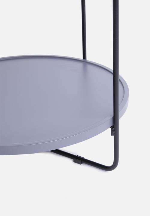 Sixth Floor - Shelf side table - grey