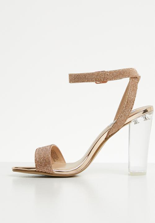 Steve Madden - Crysler heel - rose gold