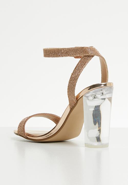 Steve Madden - Crysler heel - rose gold