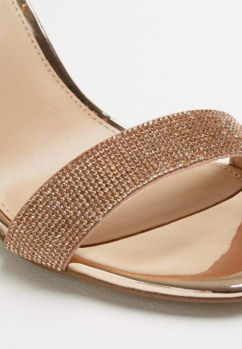Steve Madden - Crysler heel - rose gold