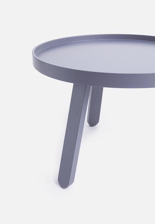 Sixth Floor - Coffee table with tray - grey 