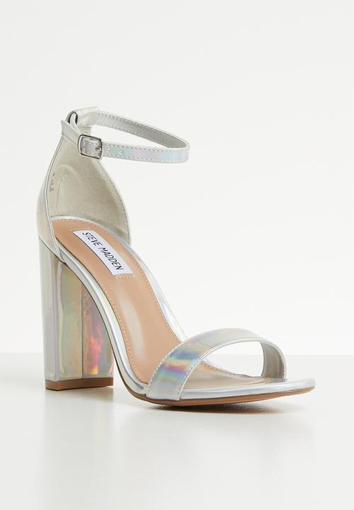 Steve Madden - Carrson heel - silver