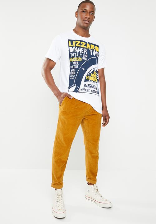 Lizzard - Stewart tee - white