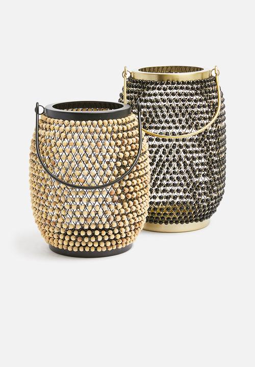 Sixth Floor - Obi lantern - black/natural