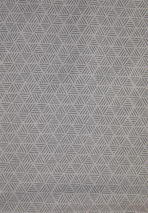 GUESS - Geometric short sleeve polo - charcoal