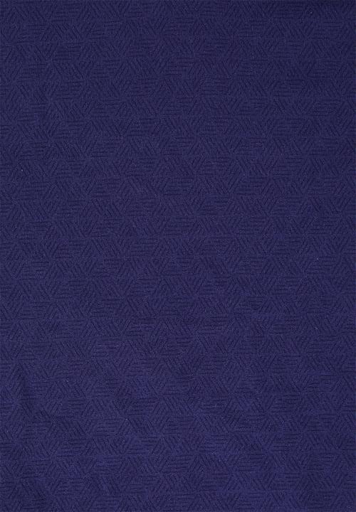 GUESS - Geometric short sleeve polo - blue