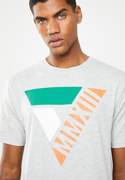 Only & Sons - Greg short  sleeve tee - grey