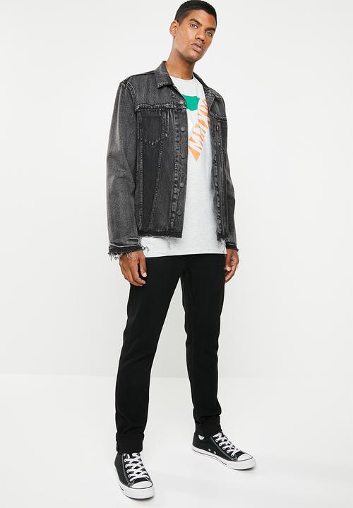 Only & Sons - Greg short  sleeve tee - grey