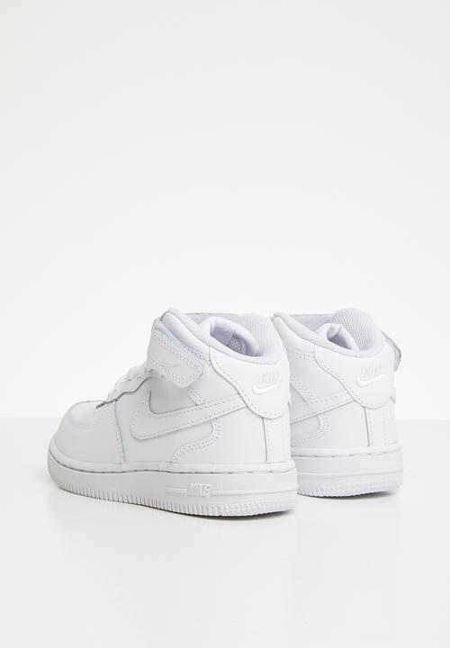 Nike - Nike air force 1 mid sneaker - white
