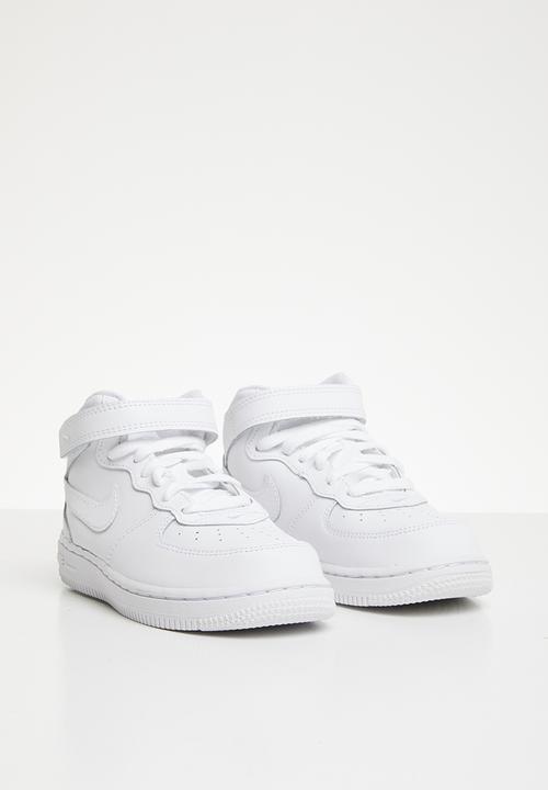 Nike - Nike air force 1 mid sneaker - white