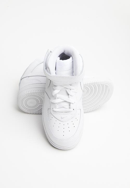 Nike - Nike air force 1 mid sneaker - white