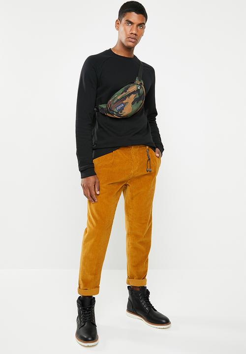 basicthread - Pullover crew neck sweat - black