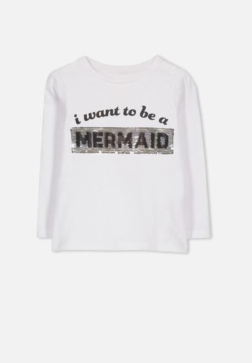 Cotton On - Anna long sleeve tee - white