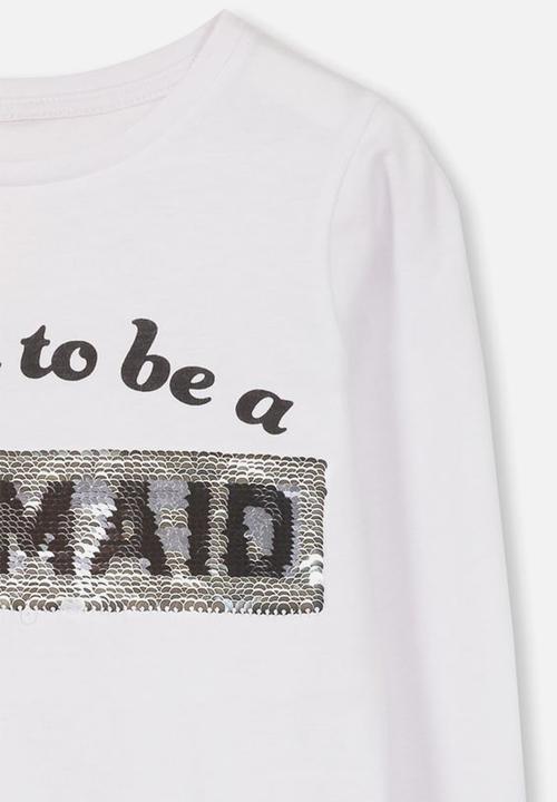 Cotton On - Anna long sleeve tee - white
