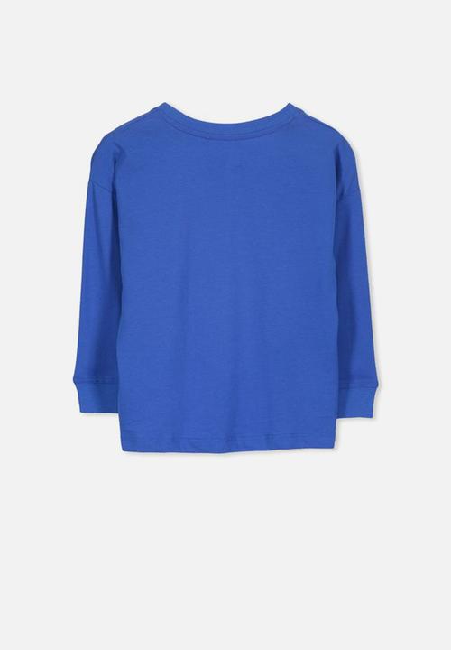 Cotton On - Tom loose fit tee - blue 