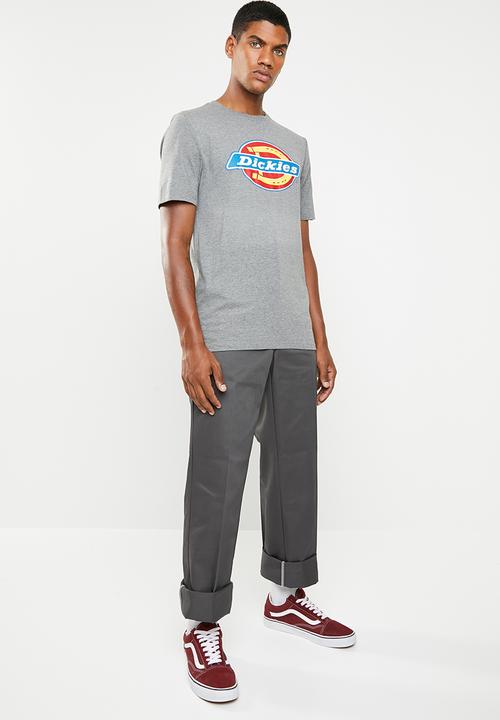 Dickies - Dickies 4 colour logo tee - grey 