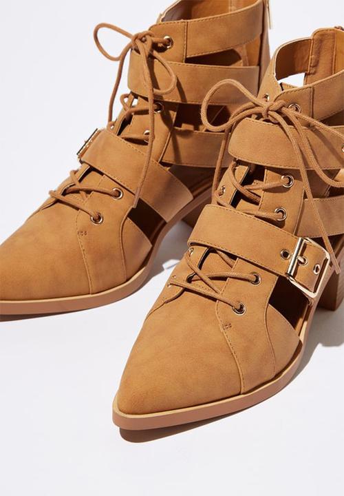 Cotton On - Ariana ankle boot - tan