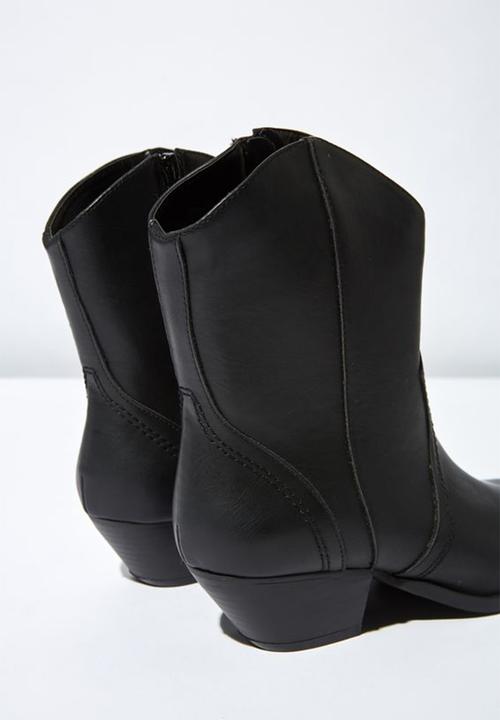 Cotton On - Larissa western boot - black