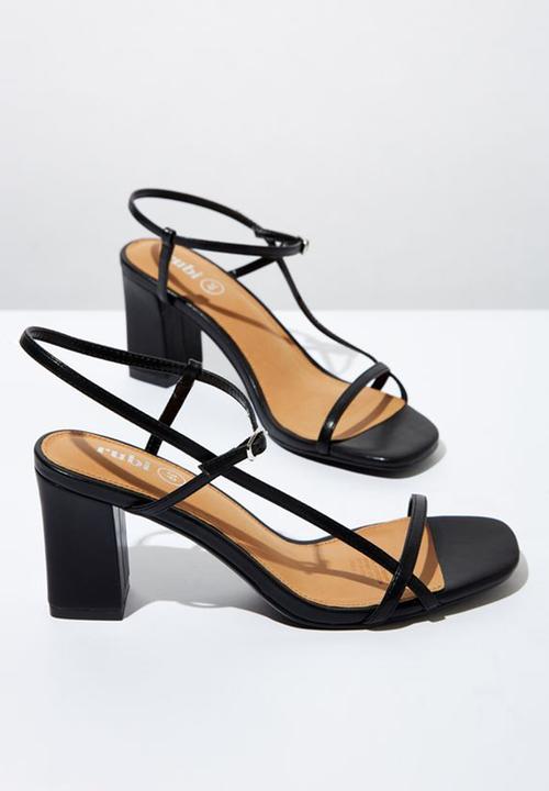 Cotton On - Hannah thin strap heel - black