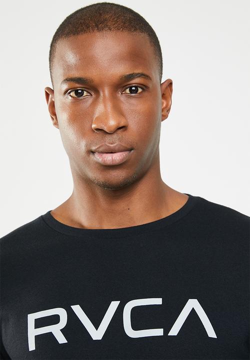 RVCA - Short sleeve tee - black & grey 