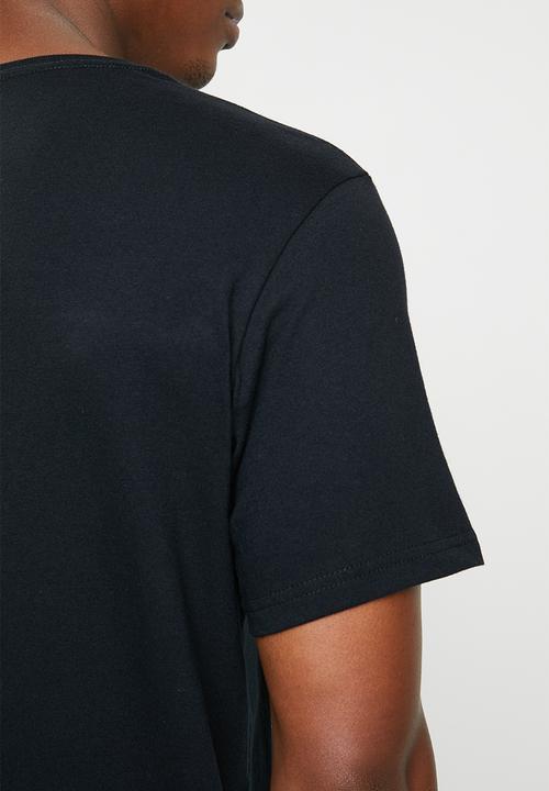RVCA - Short sleeve tee - black & grey 