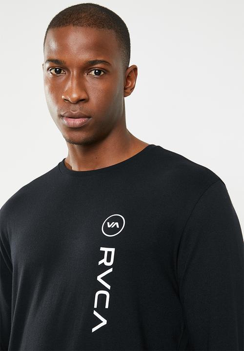 RVCA - Long sleeve sport tee - black