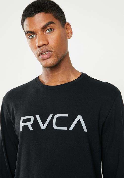 RVCA - Big rvca long sleeve tee - black