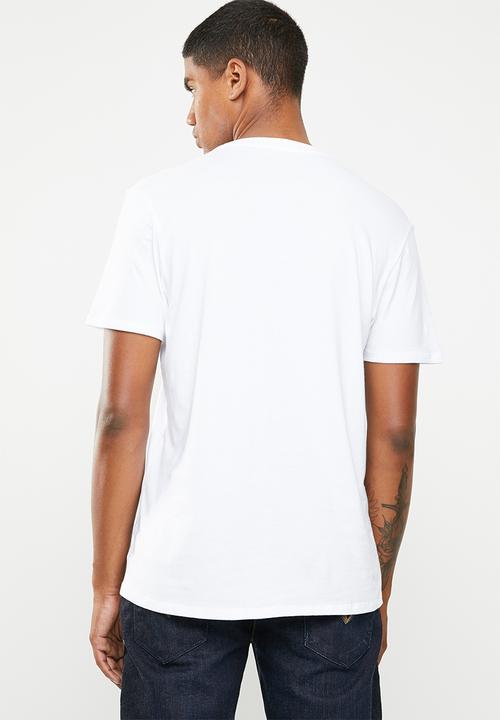 GUESS - Core triangle short sleeve tee - white