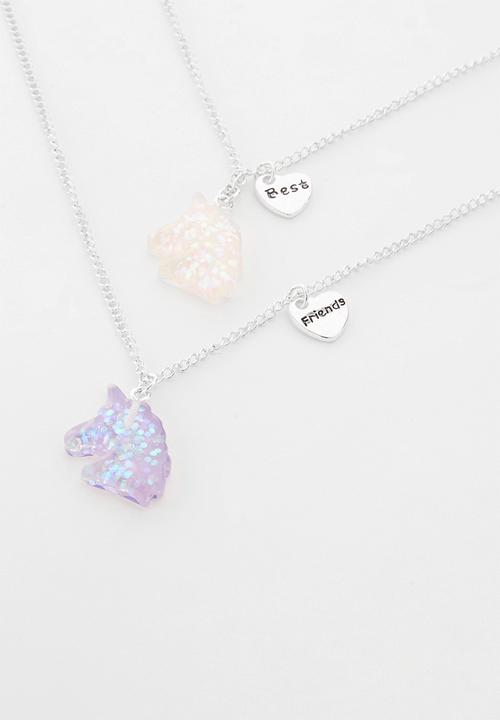 Cotton On - Bff necklace - silver