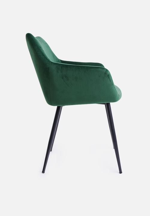 Sixth Floor - Moken dining chair - emerald