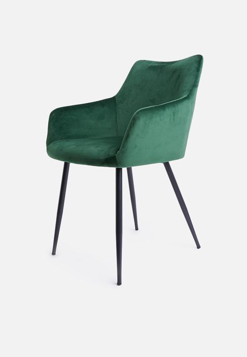 Sixth Floor - Moken dining chair - emerald