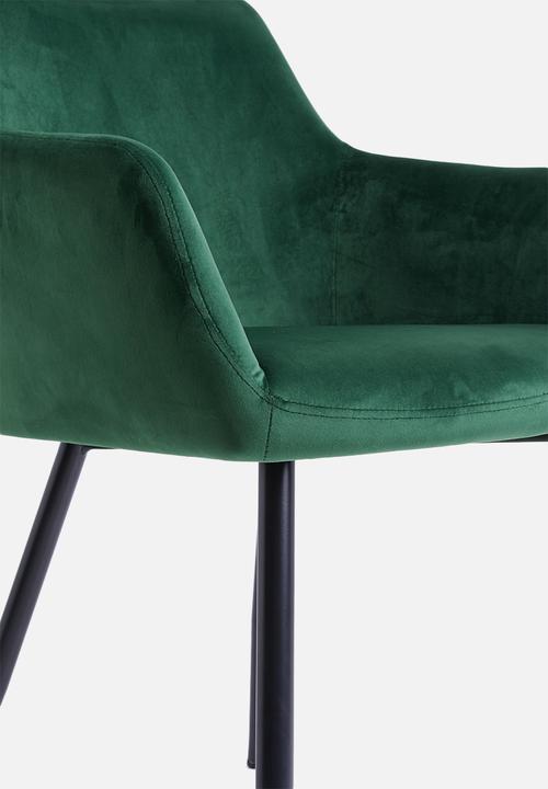 Sixth Floor - Moken dining chair - emerald