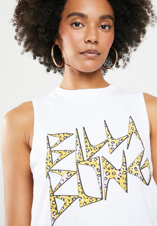 Billabong  - Be free muscle tee - white