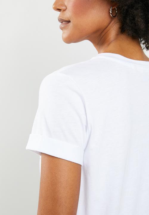 GUESS - Guess short sleeve 3d tee - white
