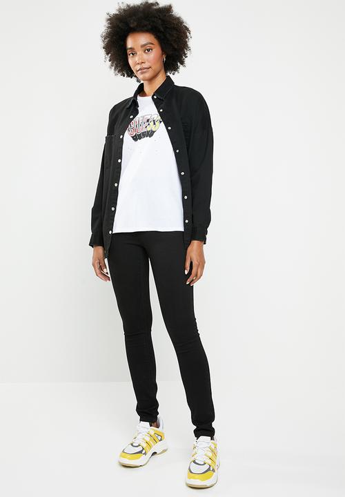 GUESS - Guess short sleeve 3d tee - white