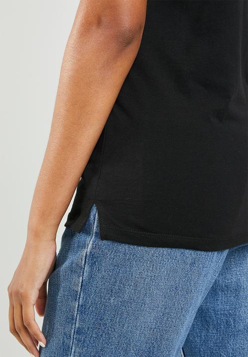 GUESS - Guess diamonds and pearls tri tee - black