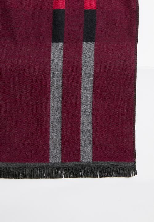 Superbalist - Cole check print scarf - multi