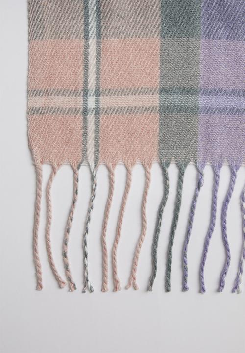 Superbalist - Esme check scarf - multi