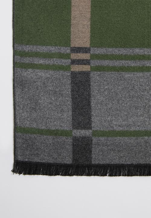 Superbalist - Jeremy check print scarf - multi