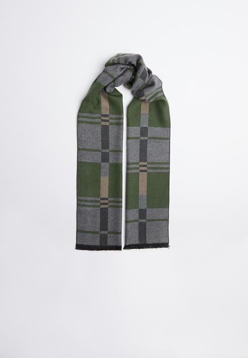 Superbalist - Jeremy check print scarf - multi