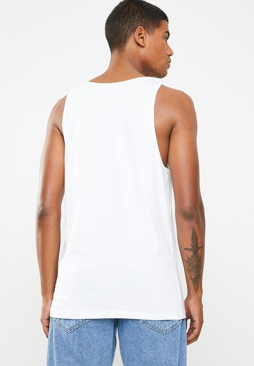 Jack & Jones - Rart spain tank top - white