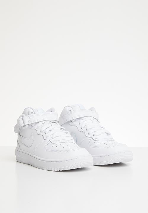 Nike - Nike Air Force 1 Mid (PS) - White