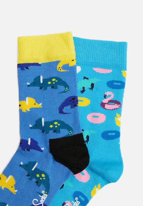 Happy Socks - 2 Pack poolparty socks - multi