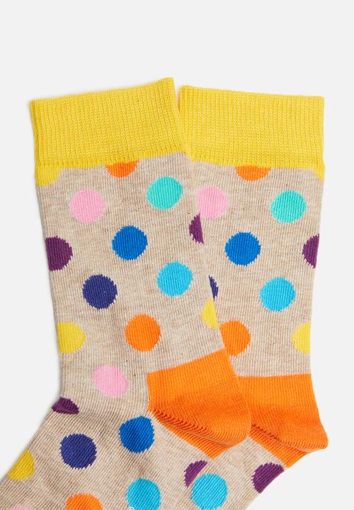 Happy Socks - Big dot sock - multi