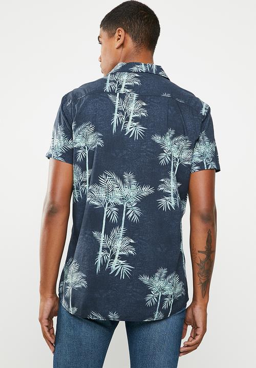 Jack & Jones - Kahula short sleeve shirt -  green