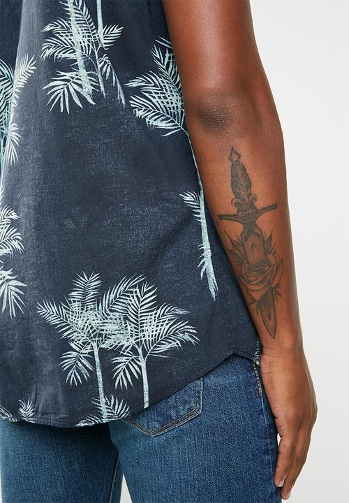 Jack & Jones - Kahula short sleeve shirt -  green