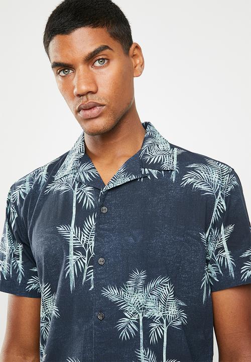 Jack & Jones - Kahula short sleeve shirt -  green