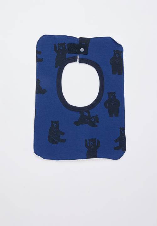 Cotton On - Sugar and spice bib - blue