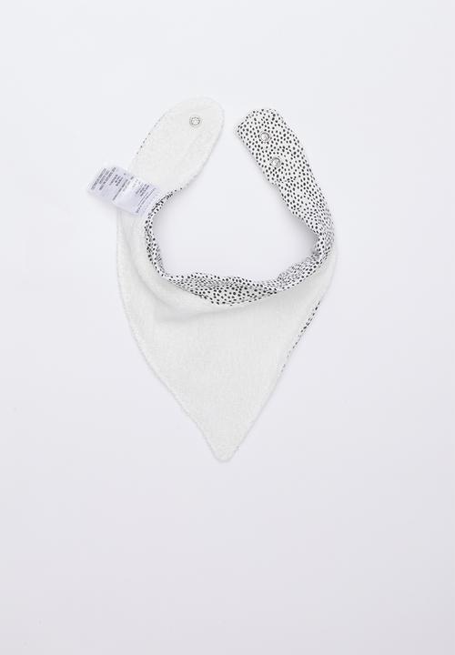 Cotton On - Dribble bib - vanilla phantom dots